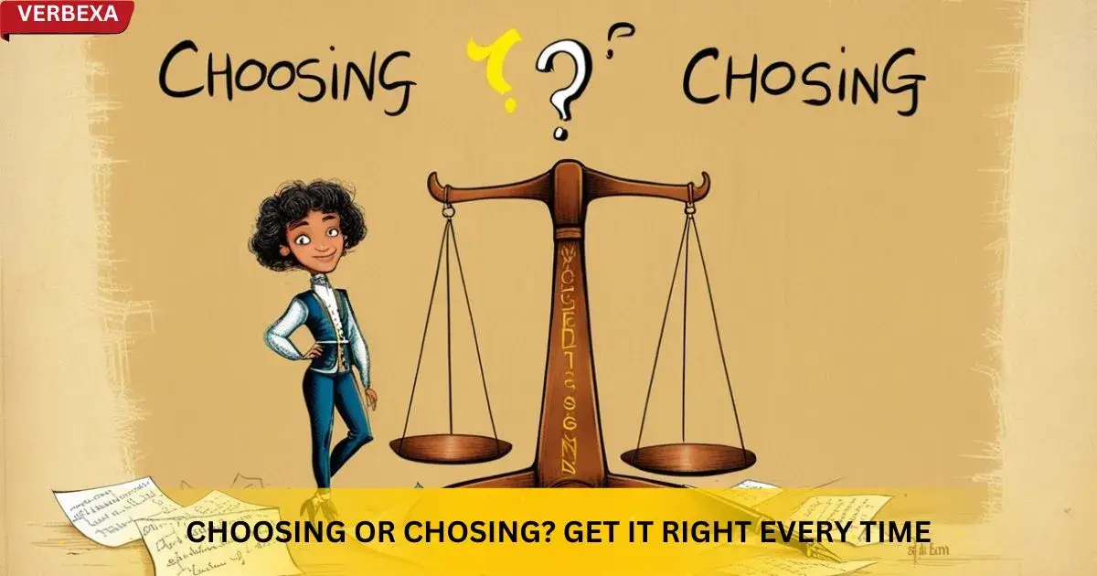 Choosing or Chosing? Get It Right Every Time