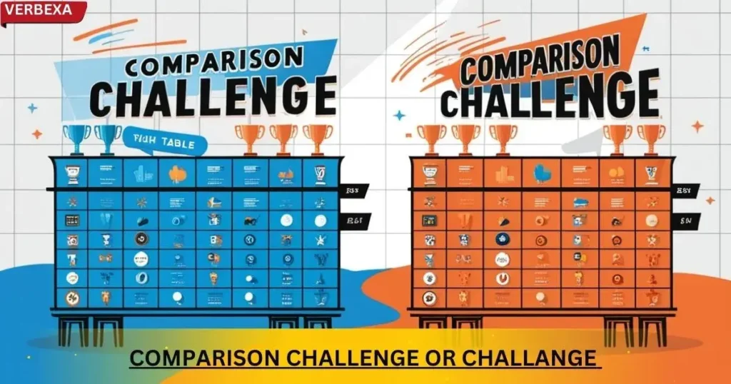 Comparison Challenge Or Challange