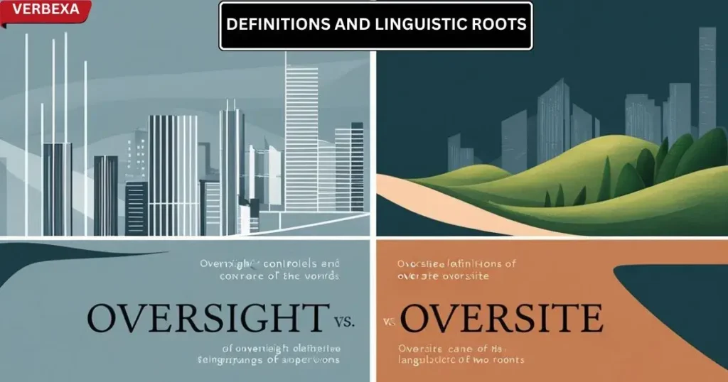 Definitions and Linguistic Roots