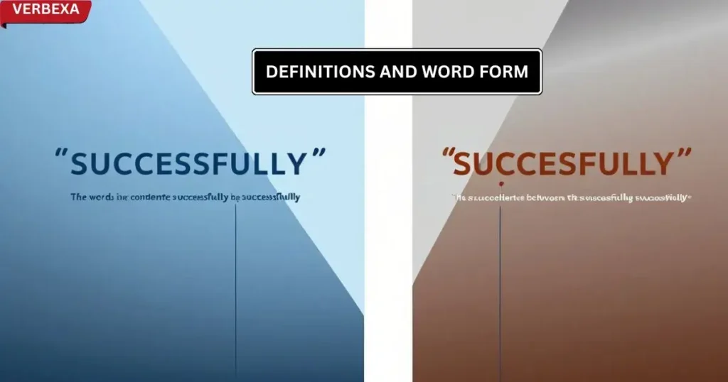 Definitions and Word Form