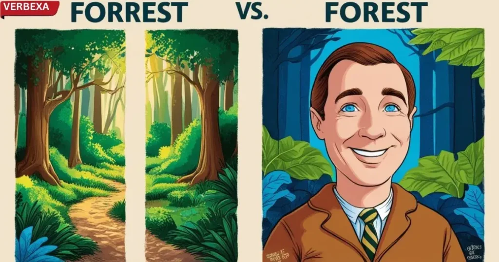 The Semantic Distinction: Forrest vs Forest