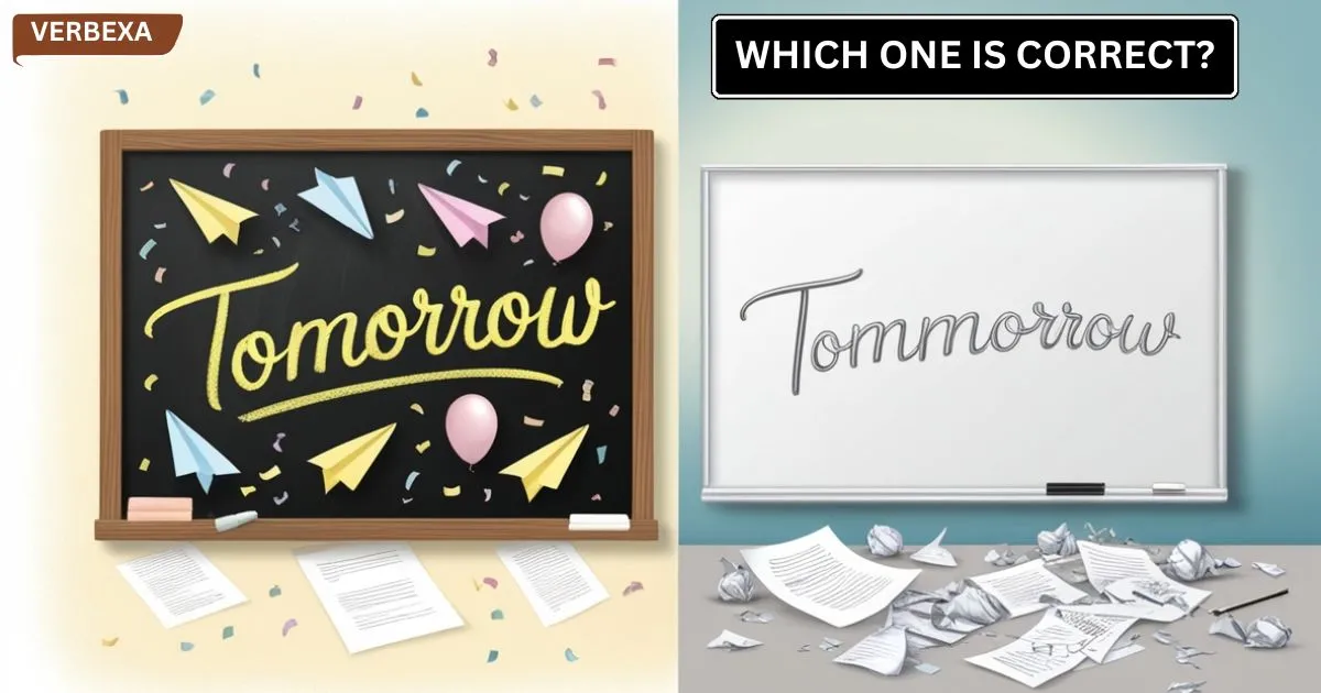 Tomorrow Or Tommorrow: Which One Is Correct?