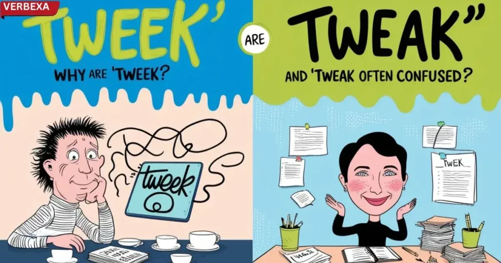 Why Are "Tweek" and "Tweak" Often Confused?