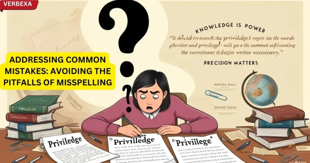 Addressing Common Mistakes: Avoiding the Pitfalls of Misspelling