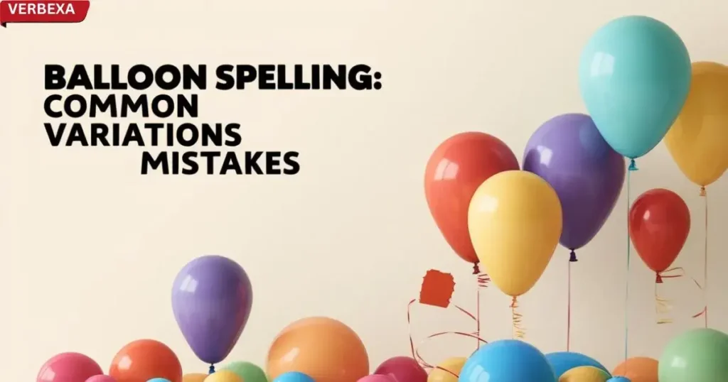 Balloon Spelling: Common Variations and Mistakes