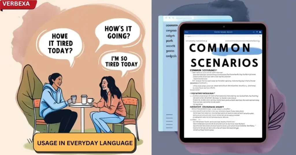 Common Scenarios: Usage in Everyday Language