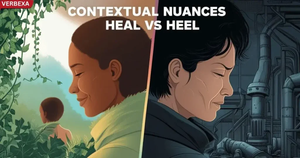 Contextual Nuances: Heal vs Heel