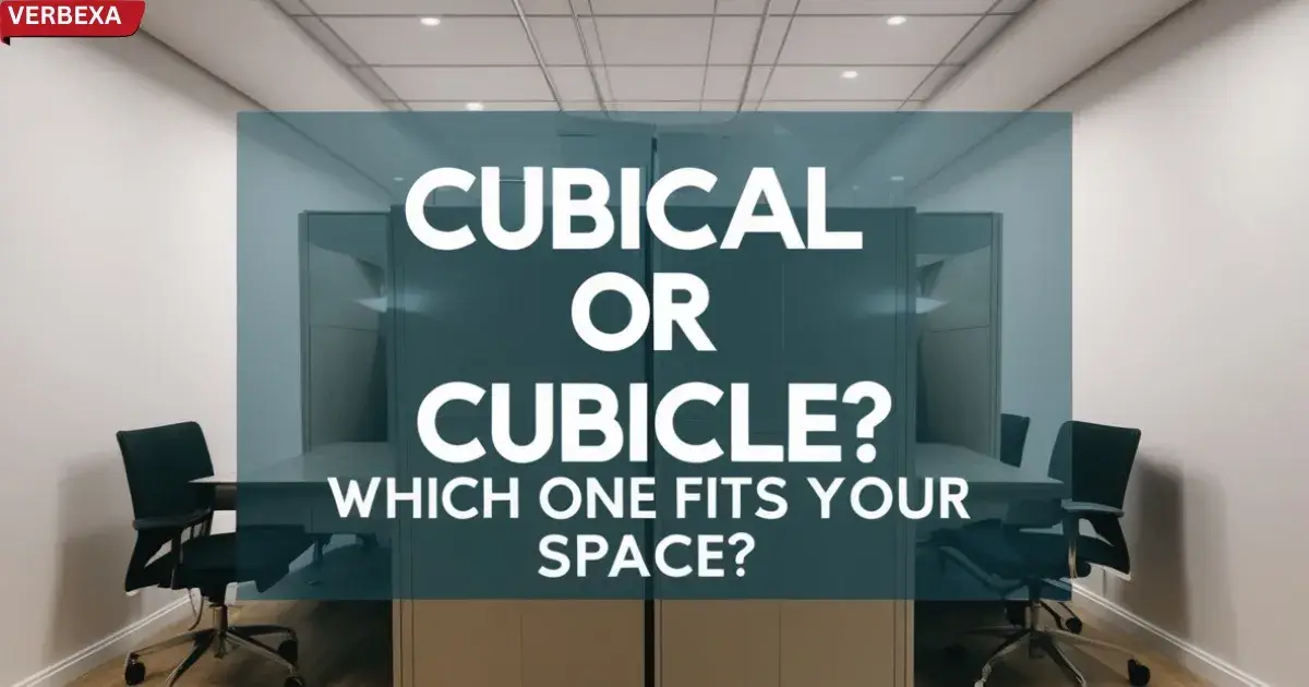 Cubical Or Cubicle: Which One Fits Your Space?