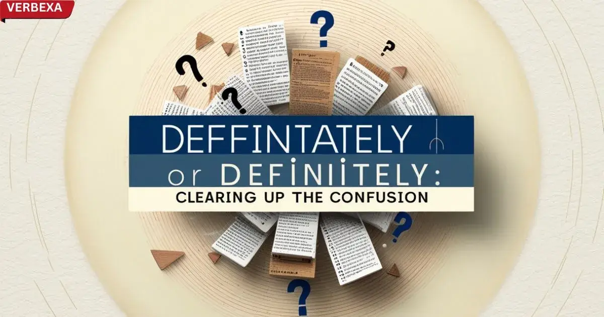 Definately Or Definitely: Clearing Up The Confusion