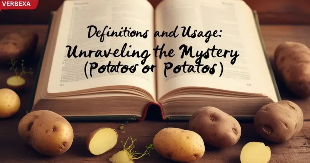 Definitions and Usage: Unraveling the Mystery