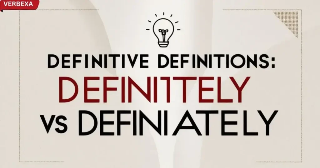 Definitive Definitions: Definitely vs Definately