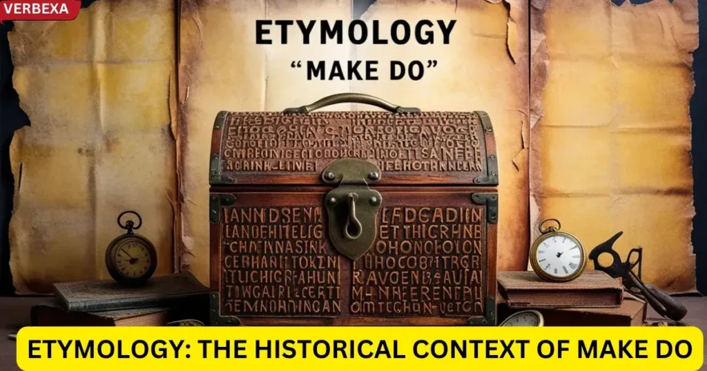 Etymology: The Historical Context of Make Do