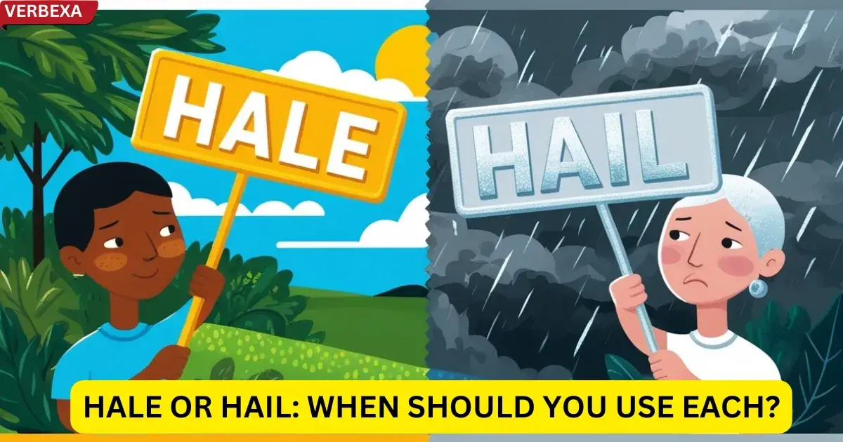 Hale Or Hail: When Should You Use Each?