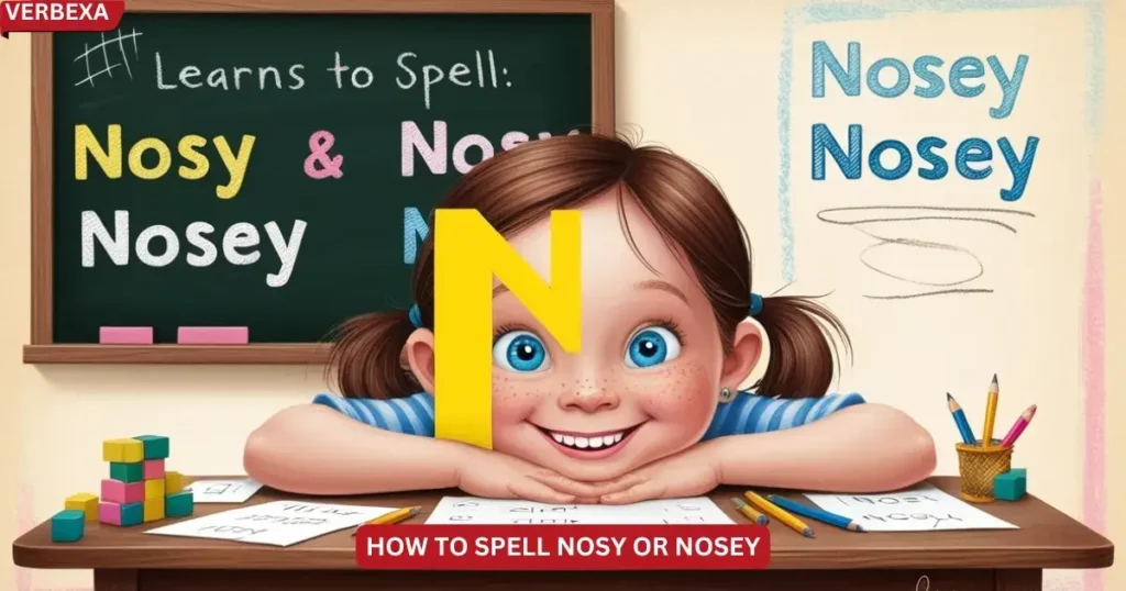 How to Spell Nosy or Nosey