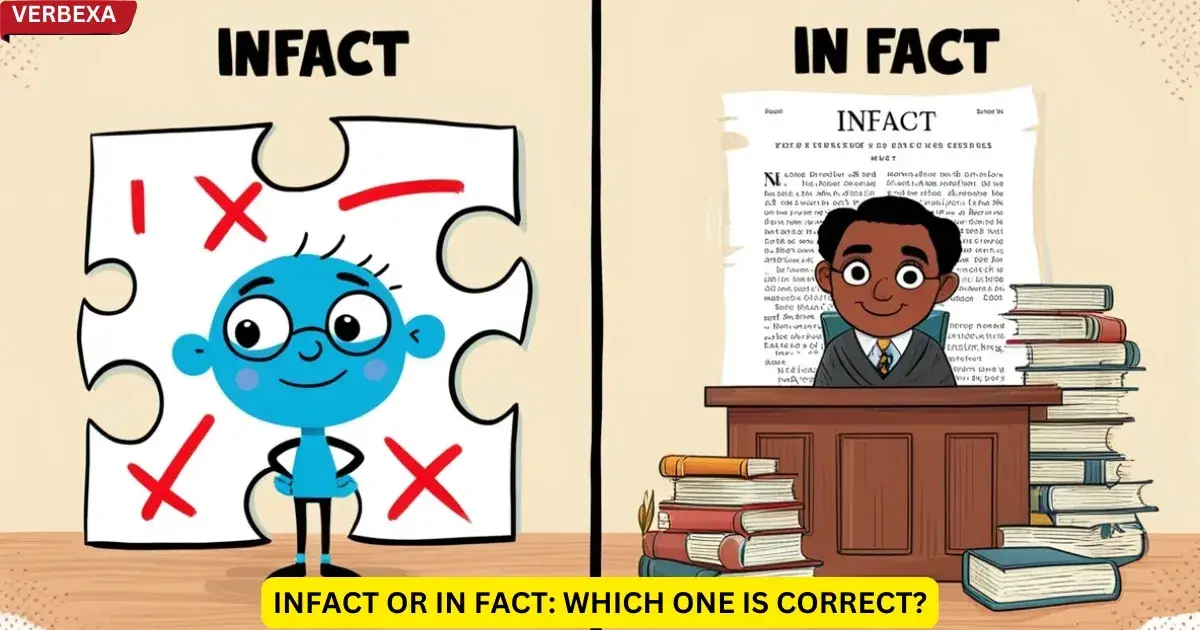 Infact or In Fact: Learn the correct spelling and usage with examples.