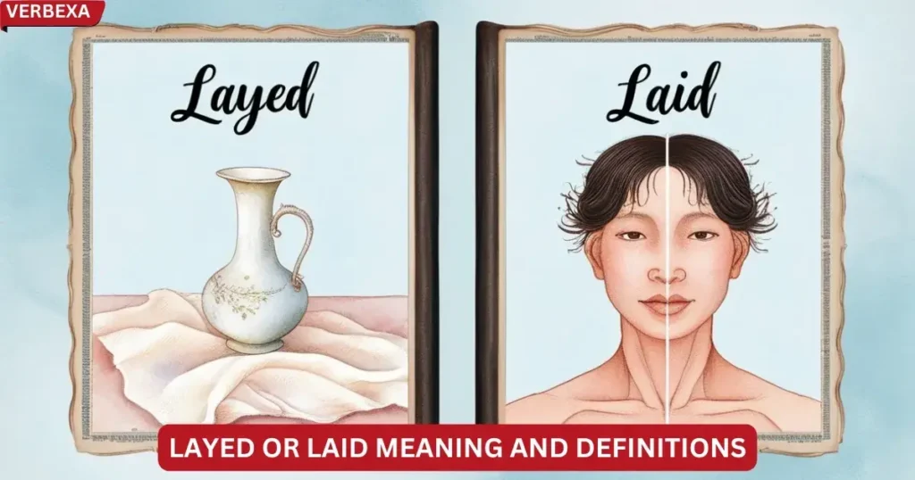 Layed or Laid Meaning and Definitions