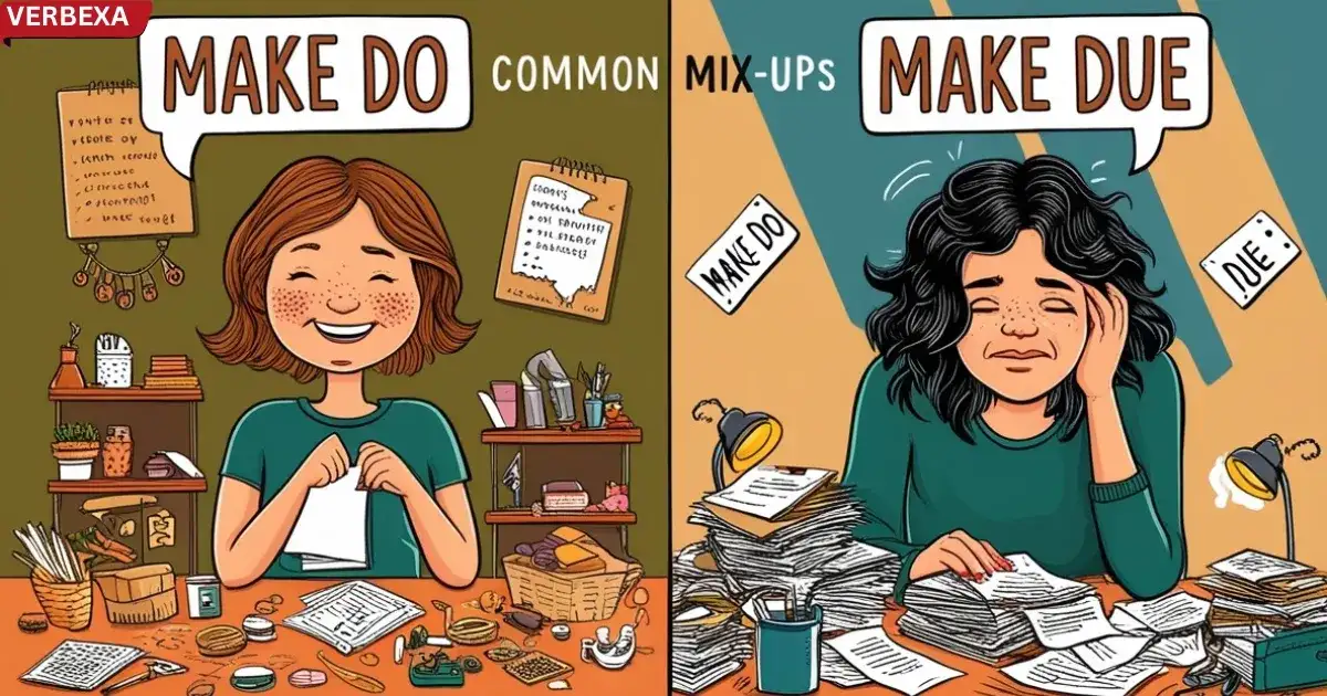 Make Do or Make Due: Clarifying Common Mix-Ups