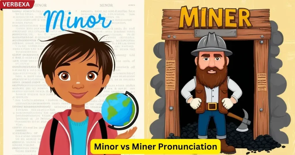 Minor vs Miner Pronunciation