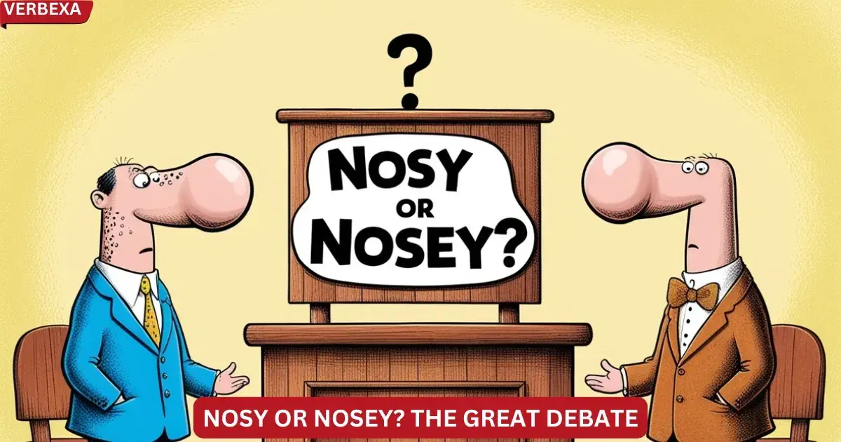 Nosy or Nosey? The Great Debate