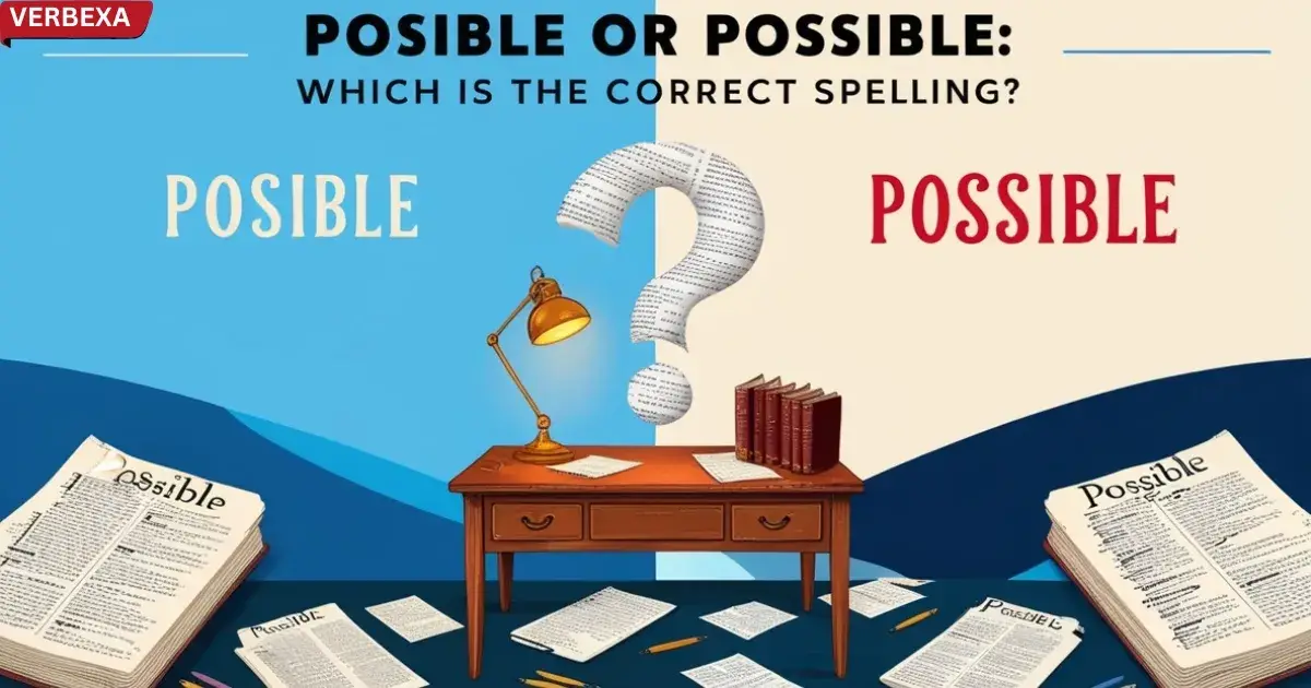 Posible Or Possible: Which Is The Correct Spelling?