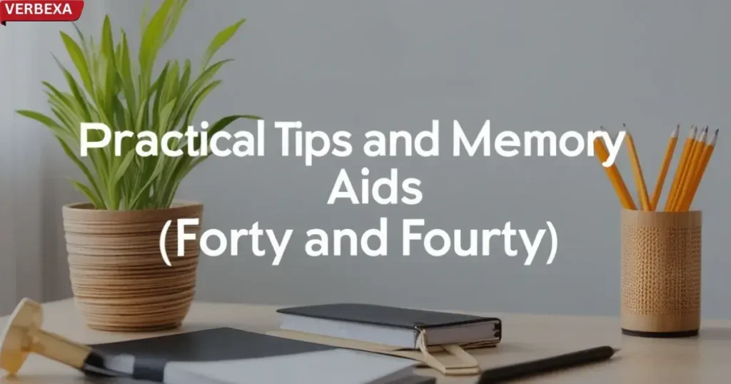 Practical Tips and Memory Aids