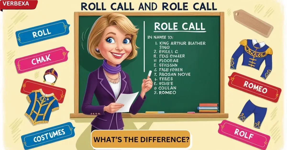 Roll Call Or Role Call: What’s The Difference?