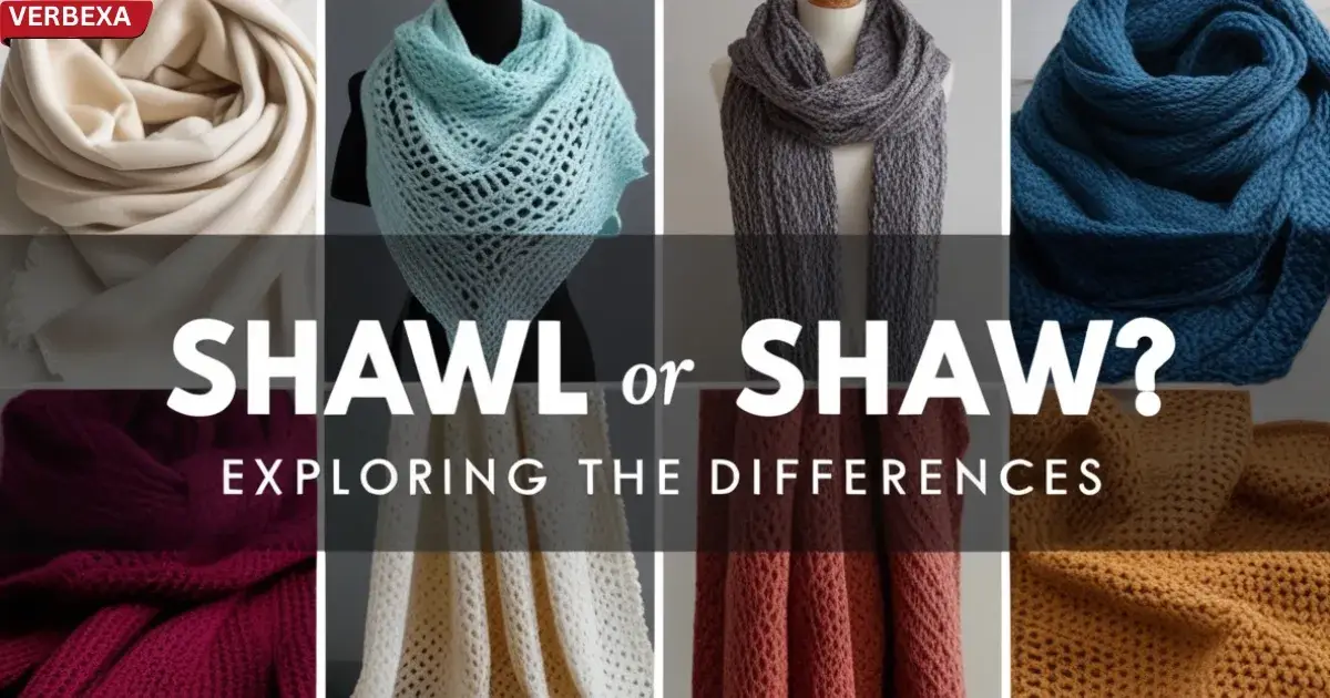 Shawl Or Shaw: Exploring The Differences