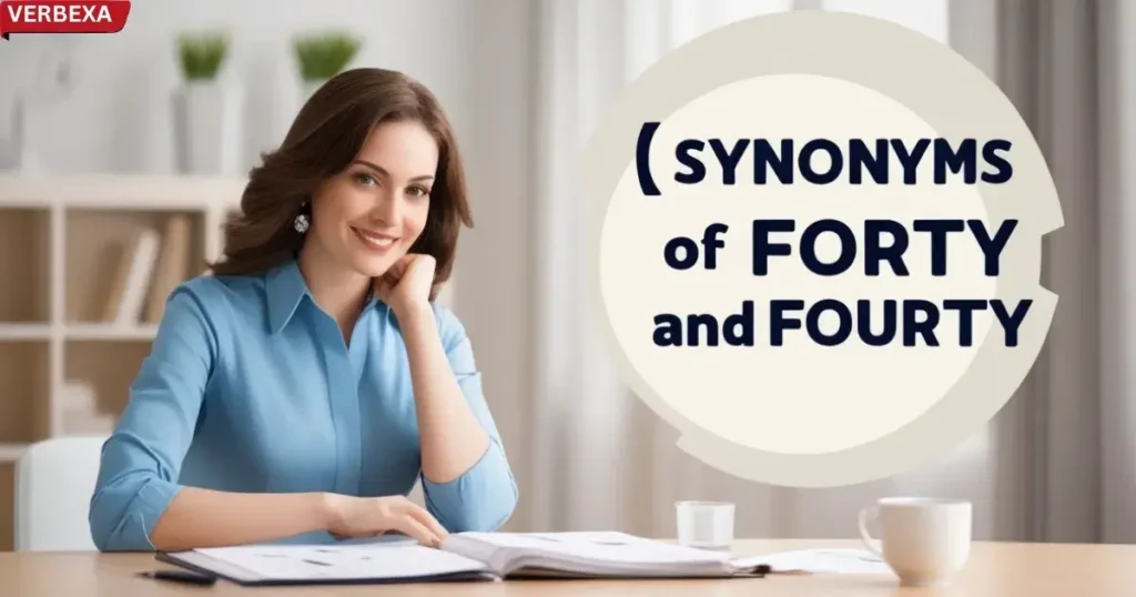 Synonyms of Forty and Fourty