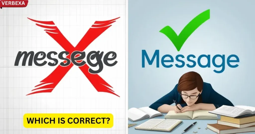 Messege vs Message: Which is Correct?