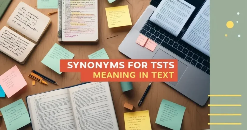 Synonyms for TSTS Meaning in Text