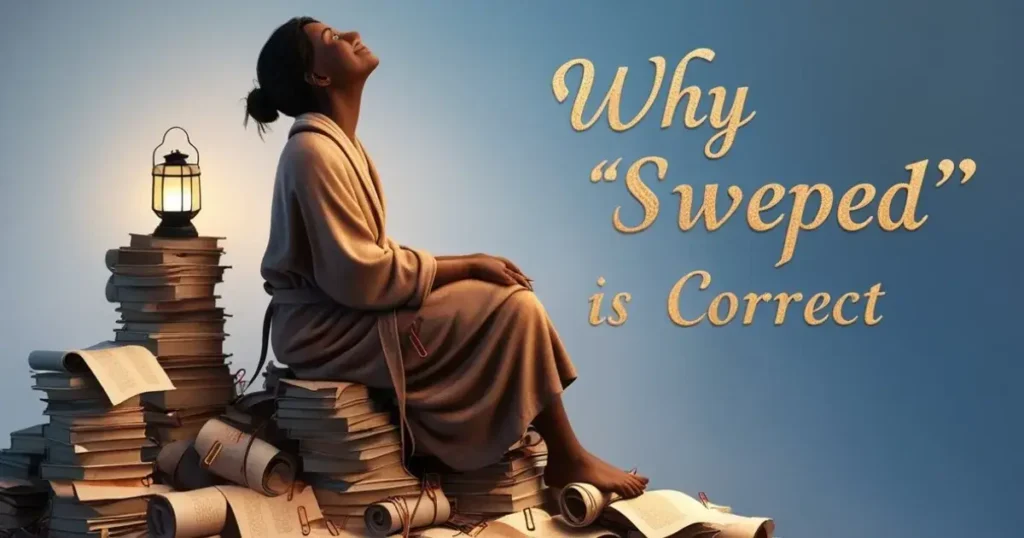 Why "Swept" is Correct