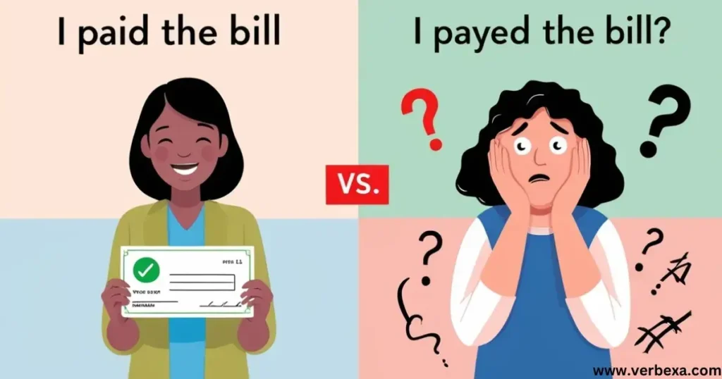 Paid Vs Payed: Everyday Usage Examples