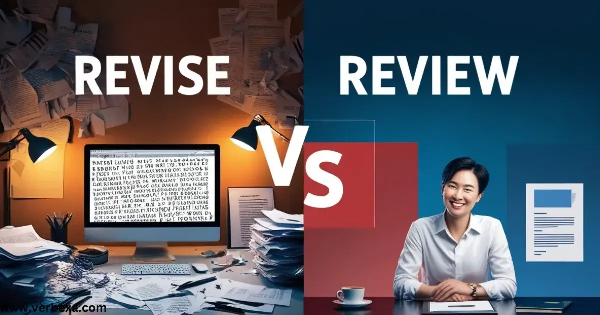 Revise Vs Review: 9 Differences + Examples [2025]