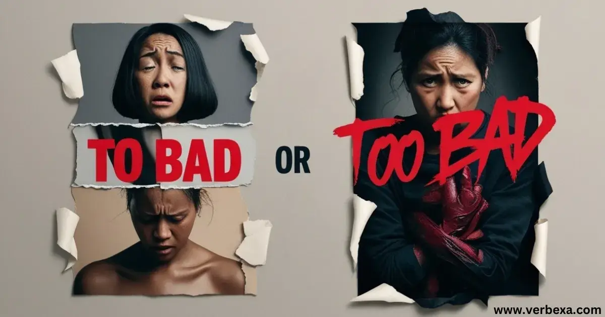 To Bad Or Too Bad – Correct Grammar + Examples [2025]